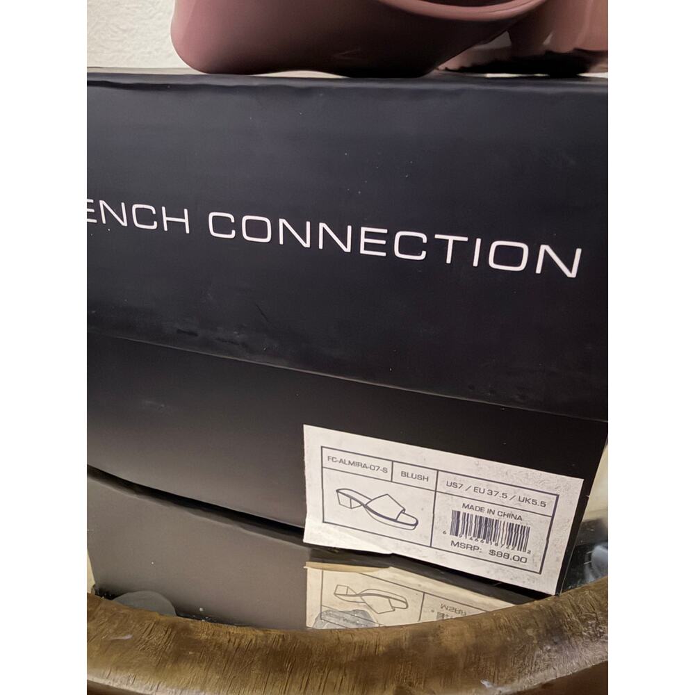 New French connection Almira sandal heel black size 7 - Picture 5 of 6